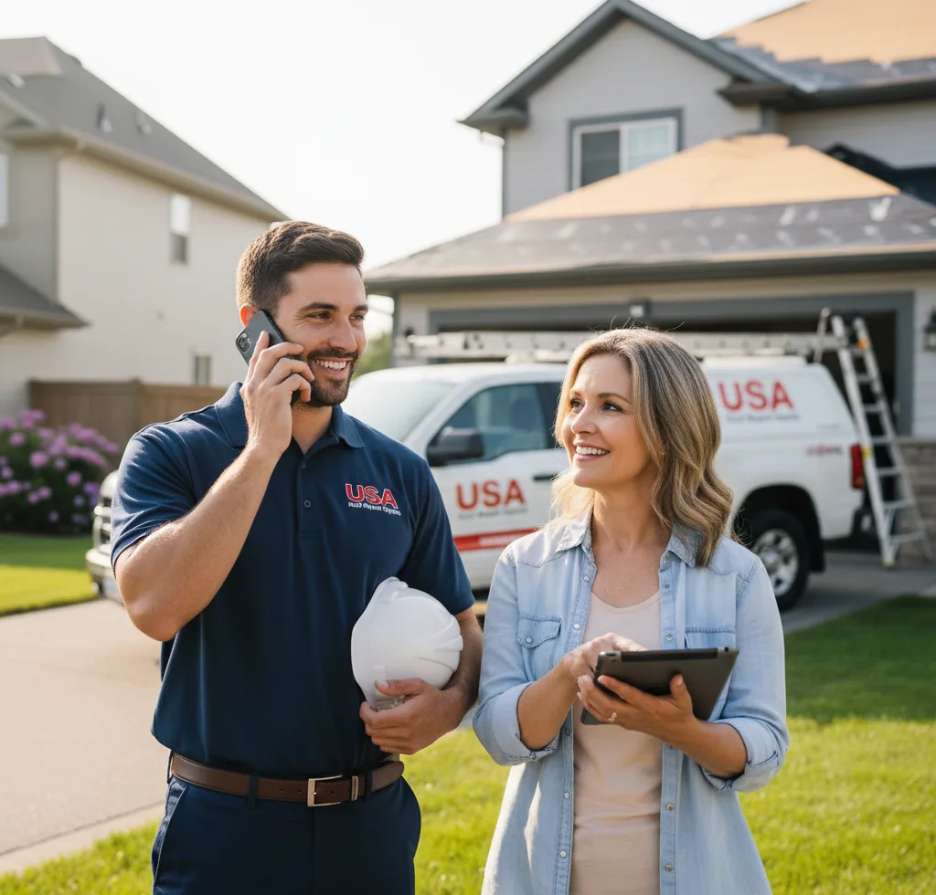 USA Roof Repair Experts customer support in Carson